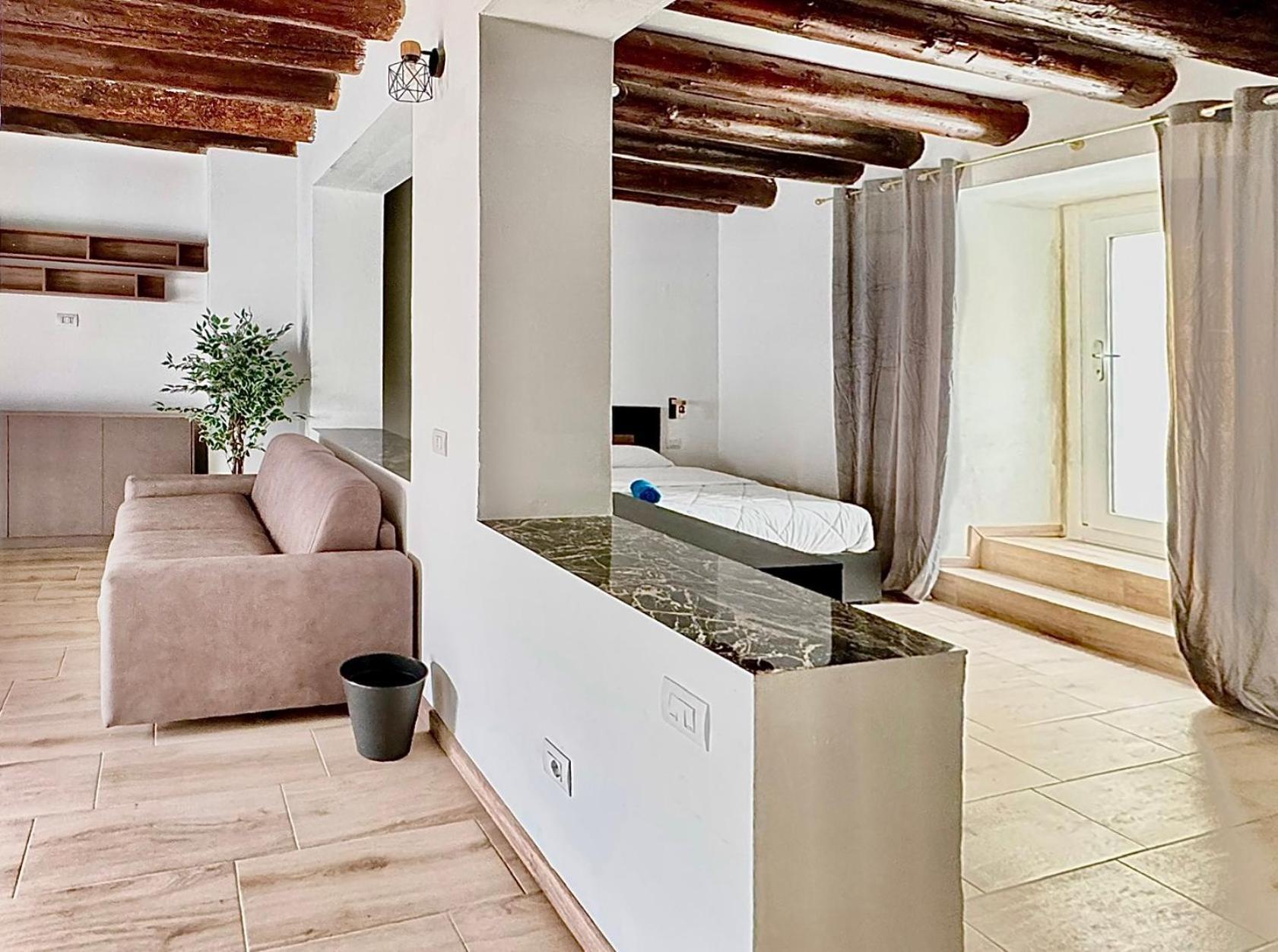 Ferienwohnung Casa Storica Del 1600 In Bergamo Centro Exterior foto