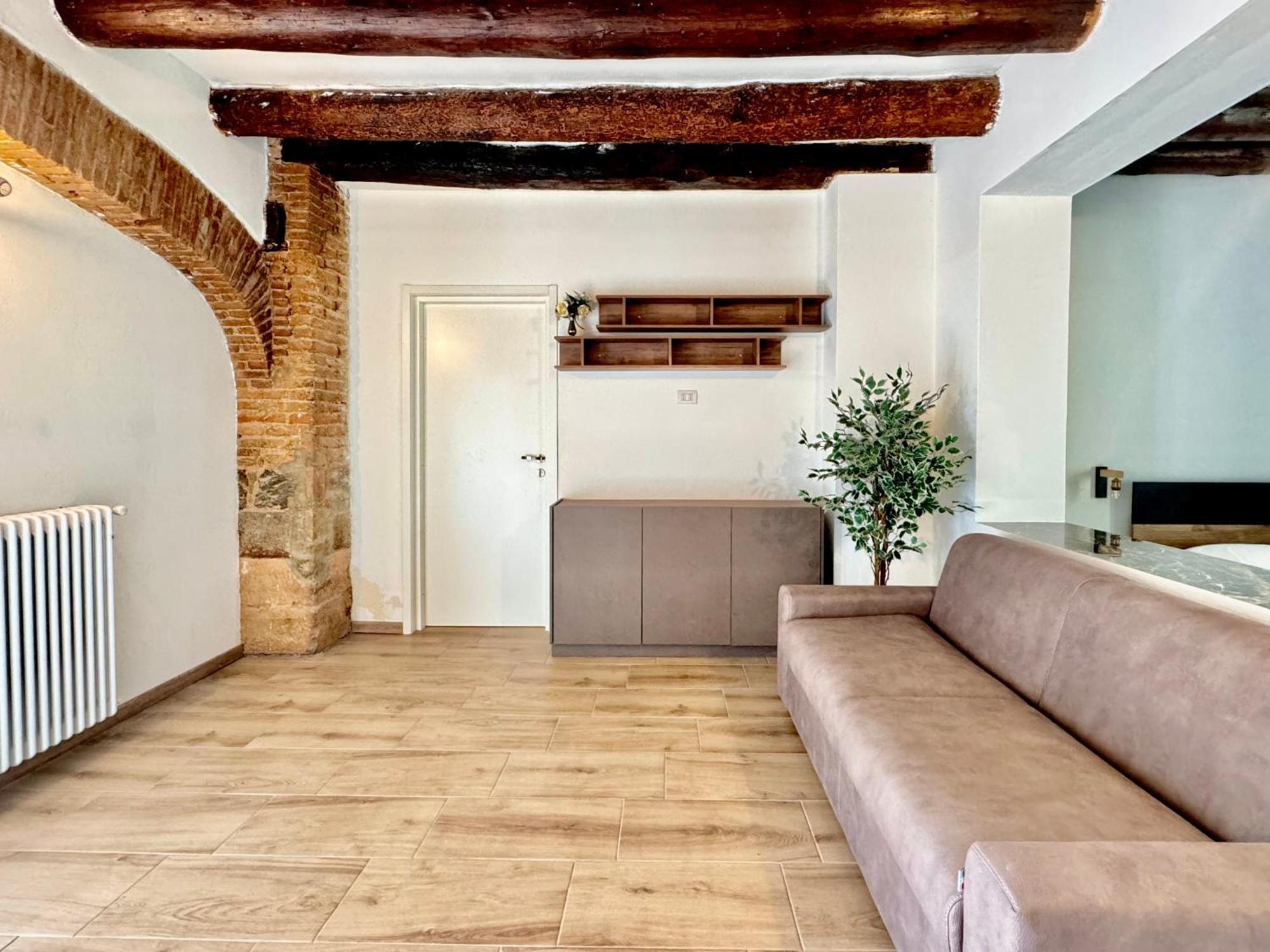 Ferienwohnung Casa Storica Del 1600 In Bergamo Centro Exterior foto